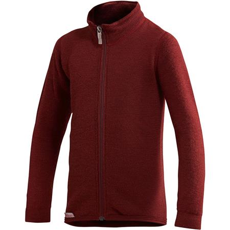 Chaqueta Mixta Woolpower Full Zip Jacket 400 - Rust Red