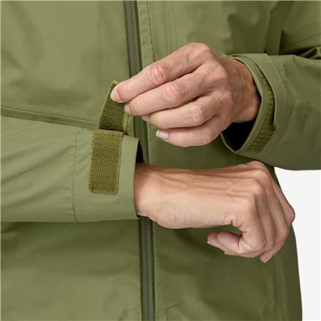 CHAQUETA MUJER PATAGONIA WOMEN'S BOULDER FORK RAIN JACKET - VERDE BUCKHORN