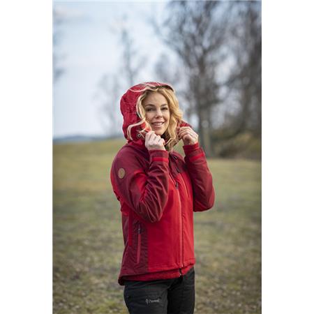 CHAQUETA MUJER PINEWOOD FINNVEDEN HYBRID EXT JKT WMN - ROUGE