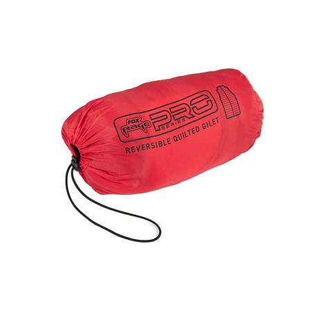 CHAQUETA SIN MANGO HOMBRE - NEGRO/ROJO FOX RAGE PRO SERIES REVERSIBLE LIGHTWEIGHT QUILTED GILET - NOIR/ROUGE