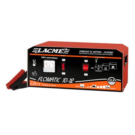 Chargeur Floating 10A Flomatic 10-12 Pour Batteries 6V Et 12V Lacme Flomatic Pour Batteries 6V Et 12V