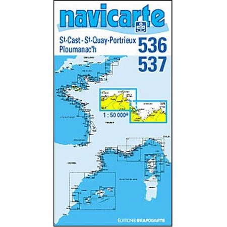 Chart Of Navigation Navicarte St Cast - Ploumanec'h