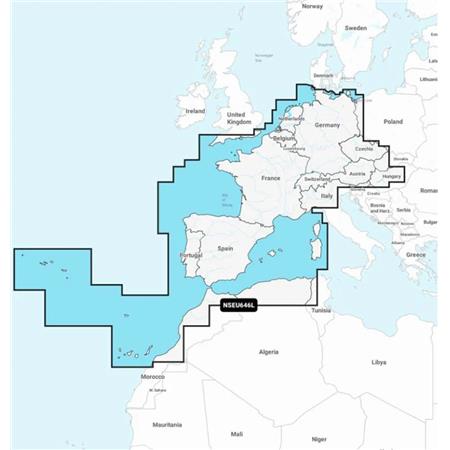 Χάρτησ Garmin Navionics + Europe, Centrale Et Ouest