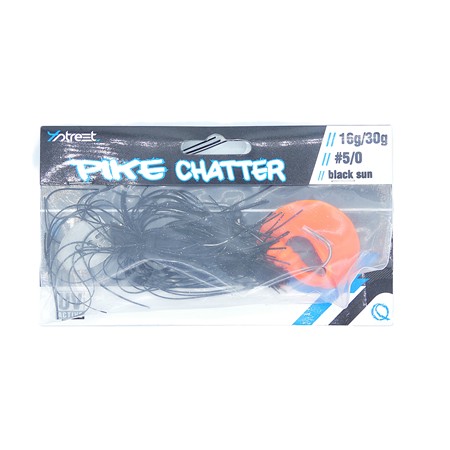 Chatterbait 4Street Pike Chatter - 16G - Black Sun
