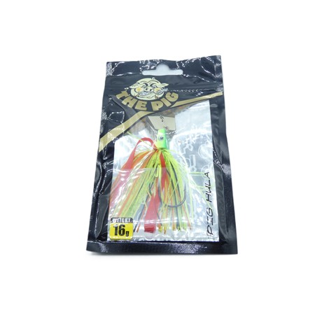 Chatterbait Cwc Pig Hula - 16G - Fire Perch