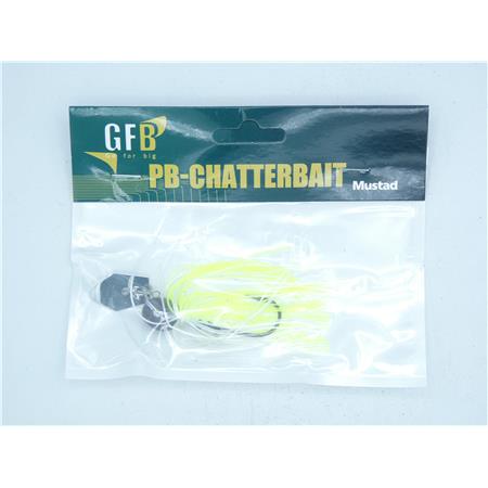 Chatterbait Go For Big Pb Chatterbait - 14G - White Chartreuse