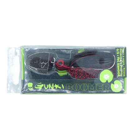 Chatterbait Gunki Boomer - 14G - Black & Red M.S