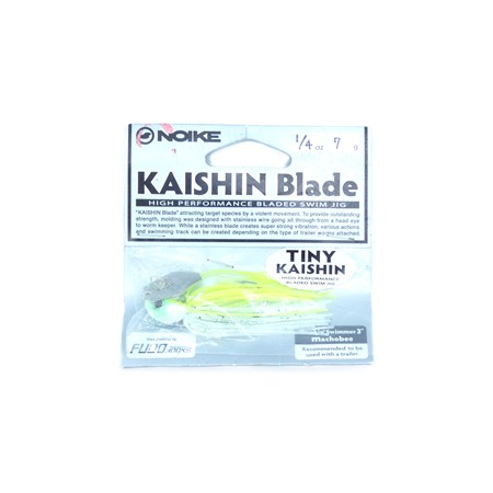 Chatterbait Noike Tiny Kaishin 1/4 - 7G - White Chart
