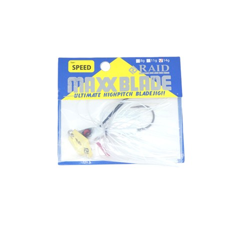 Chatterbait Raid Japan Maxx Blade Speed - 14G - Pearl White