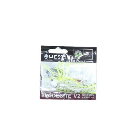 Chatterbait Westin Bladebite Tungsten Bladed Jig - 21G - Yellow Spark
