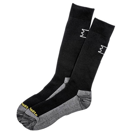 CHAUSSETTES HOMME BLACK CAT CAT SHIELD THERMOLITE SOCK - NOIR/GRIS