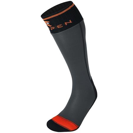Chaussettes Homme Lorpen Hunting Extreme Over Calf - Gris/Orange