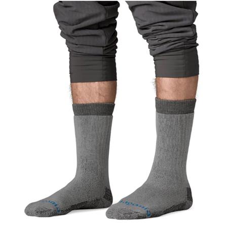 CHAUSSETTES HOMME PATAGONIA HW MERINO WOOL BLEND KNEE SOCKS - FOREVER GREY
