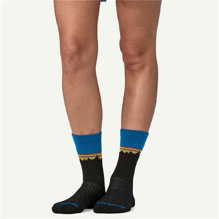 CHAUSSETTES HOMME PATAGONIA MERINO WOOL BLEND CREW SOCKS - FEATHER GREY