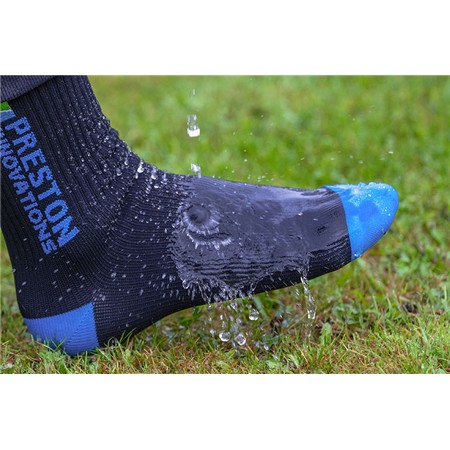 CHAUSSETTES HOMME PRESTON INNOVATIONS WATERPROOF - NOIR