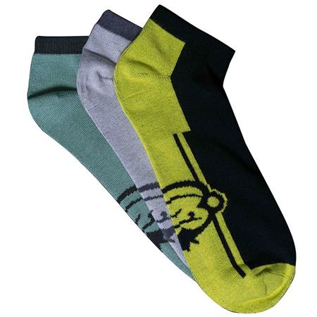 Chaussettes Homme Ridge Monkey Apearel Cooltech Trainer Socks - Par 3