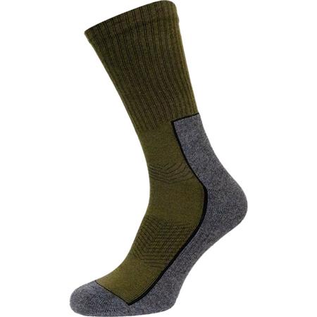 CHAUSSETTES HOMME SEELAND FIELD 3 PACK - PINE GREEN/DARK GREY