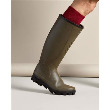 CHAUSSETTES MIXTE LE CHAMEAU CHASSEUR - ROUGE