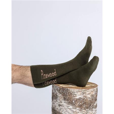 CHAUSSETTES PINEWOOD HUNTERS LONG - MOSS GREEN