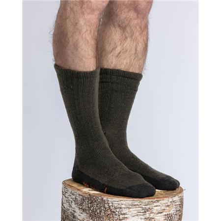 CHAUSSETTES PINEWOOD HUNTERS TERRY WOOL - VERT