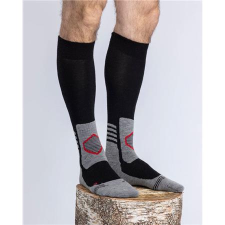 CHAUSSETTES PINEWOOD OUTDOOR MULTI SPORT - NOIR/GRIS