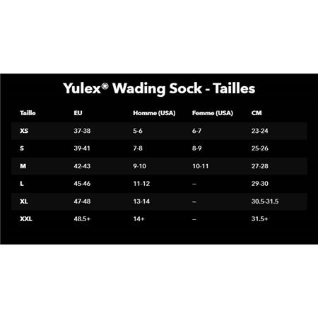CHAUSSONS DE WADING PATAGONIA YULEX WADING SOCKS