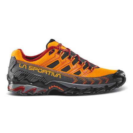 CHAUSSURES BASSES HOMME LA SPORTIVA ULTRA RAPTOR II MID LEATHER GTX - PAPAYA/SANGRIA