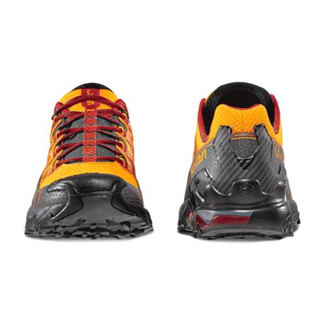 CHAUSSURES BASSES HOMME LA SPORTIVA ULTRA RAPTOR II MID LEATHER GTX - PAPAYA/SANGRIA