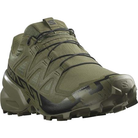 Chaussures Basses Homme Salomon Speedcross 6 Forces - Vert Ranger