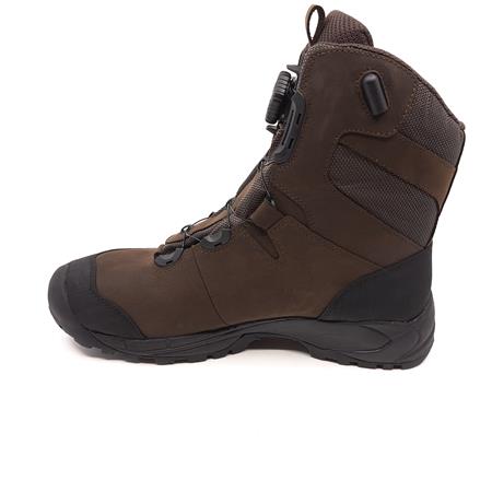 CHAUSSURES HOMME-FEMME TREKSTA GRIZZLY HEAT BOA HTX - MARRON FONCÉ