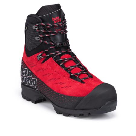 CHAUSSURES HOMME HANWAG FERRATA TOUR GTX - ROUGE/NOIR