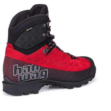 CHAUSSURES HOMME HANWAG FERRATA TOUR GTX - ROUGE/NOIR