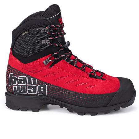 CHAUSSURES HOMME HANWAG FERRATA TOUR GTX - ROUGE/NOIR