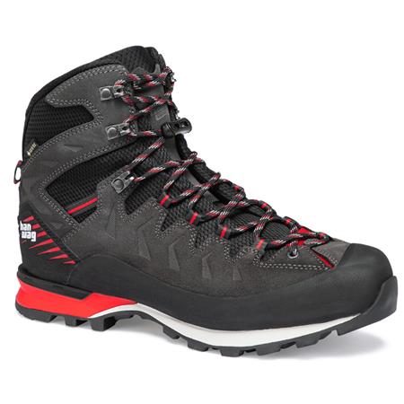 Chaussures Homme Hanwag Makra Pro Gtx - Asphalt/Rouge