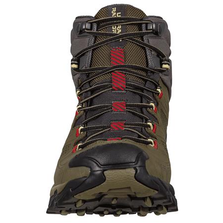 CHAUSSURES HOMME LA SPORTIVA ULTRA RAPTOR II MID LEATHER GTX IVY/TANGO RED