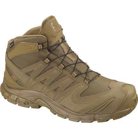 Chaussures Mixte Salomon Xa Forces Mid Gtx -  Coyote