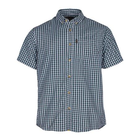 Chemise Manches Courtes Homme Pinewood Summer - Green/Blanc