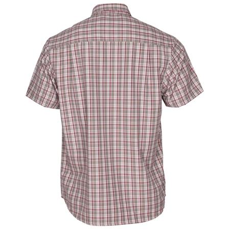 CHEMISE MANCHES COURTES HOMME PINEWOOD SUMMER - ROUGE