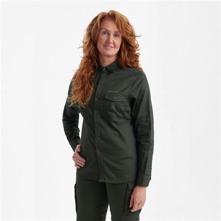 CHEMISE MANCHES LONGUES FEMME DEERHUNTER LADY ATLAS - TIMBER