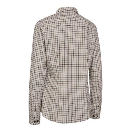 CHEMISE MANCHES LONGUES FEMME DEERHUNTER LADY GRACE - BEIGE CHECK