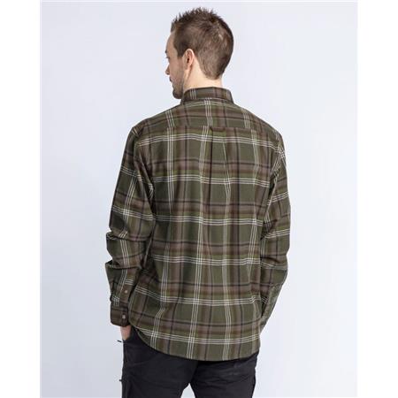 CHEMISE MANCHES LONGUES FEMME PINEWOOD CORNWALL - VERT/PINE GREEN