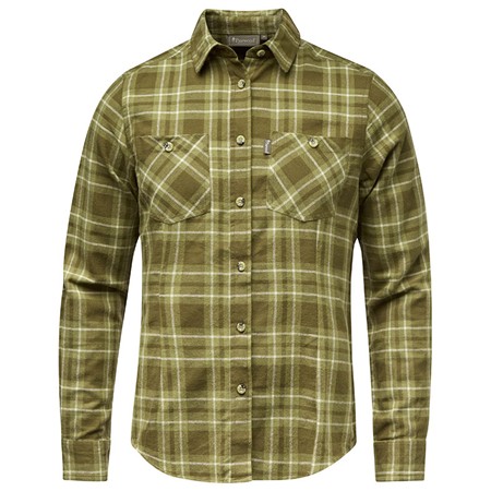 Chemise Manches Longues Femme Pinewood Härjedalen - Olive Green