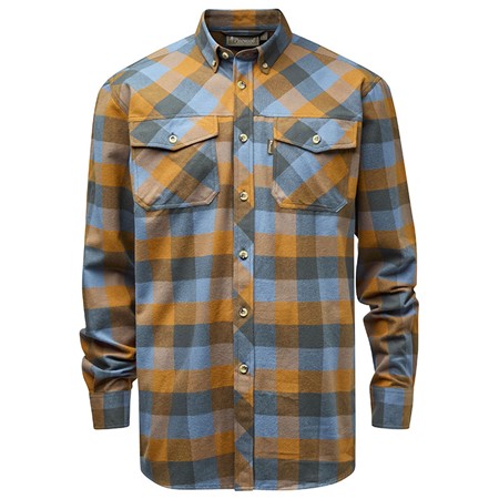 Chemise Manches Longues Femme Pinewood Lumbo - Fudge/Bleu