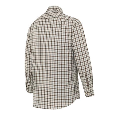 CHEMISE MANCHES LONGUES HOMME BERETTA BRYGGEN - GRIS/MARRON