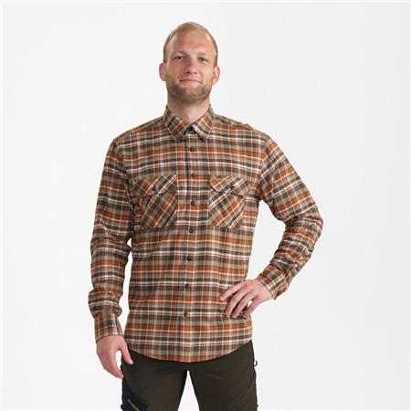 CHEMISE MANCHES LONGUES HOMME DEERHUNTER ANDREW - ORANGE