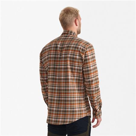 CHEMISE MANCHES LONGUES HOMME DEERHUNTER ANDREW - ORANGE