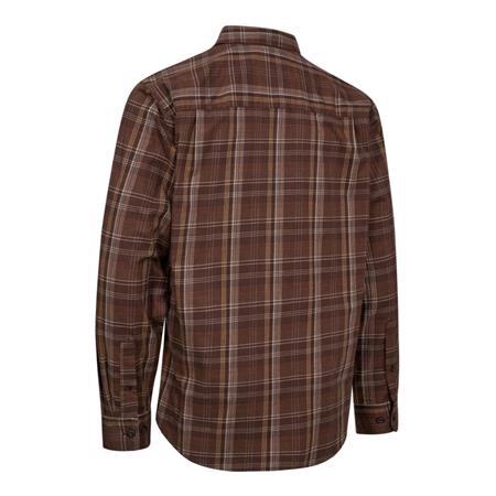 CHEMISE MANCHES LONGUES HOMME DEERHUNTER ASHTON - BROWN CHECK