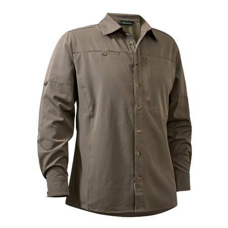 Chemise Manches Longues Homme Deerhunter Canopy - Gris