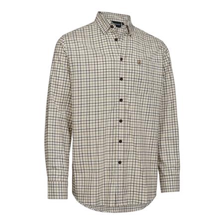 Chemise Manches Longues Homme Deerhunter Gavin - Beige Check