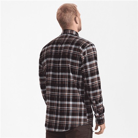 CHEMISE MANCHES LONGUES HOMME DEERHUNTER NATHAN - BLUE CHECK